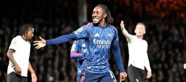 埃贝雷奇·埃泽首球助阿森纳晋级卡拉宝杯下一轮