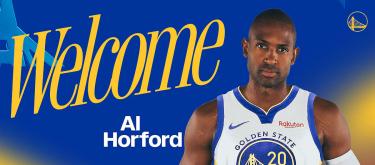 Golden State Warriors officially announced the signing of Boston Celtics legend Al Horford..
