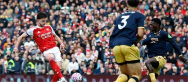 Premier League - Rice scores as Arsenal beat West Ham 2-0