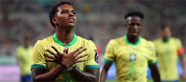 Rodrigo says Brazil is heading in the right direction as they prepare for the World Cup