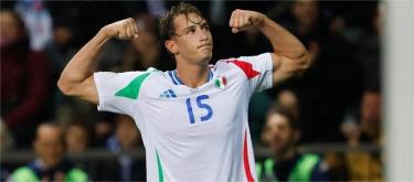 首次为意大利成年队进球　皮奥·埃斯波西托坚称会继续严格要求自己