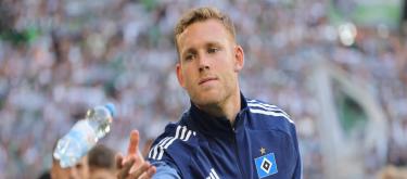 Peretz didn't get a chance to play in Hamburg and said: Maybe things will change in January next year