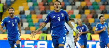 World Cup Qualifiers - Italy beat Israel 3-0 to secure their fifth consecutive victory