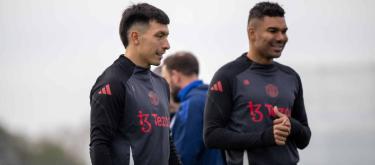 Casemiro praised Lisandro Martinez's professionalism and hard work