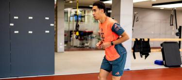 Jamal Musiala admitted that he hopes to return to the court as soon as possible to help the team win more games