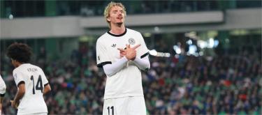 Walter Mader scored his first goal for the German national team and is looking forward to better performances