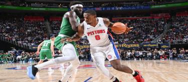 Brown scores 41 points as Pistons defeat Celtics 119-113