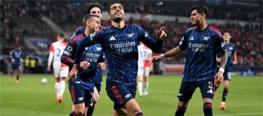 Champions League – Merino scores 2 goals as Arsenal defeat Slavia Prague 3-0.