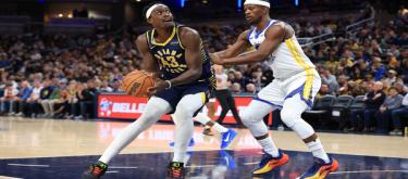 The Pacers rallied to defeat the Warriors 114-109, with Jackson's game-winning shot sealing the victory.