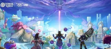 Honor of Kings：Limbo万灵簿活动，集卡领海报。