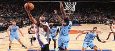 Brunson scored a whopping 32 points as the Knicks defeated the Grizzlies 133-120.