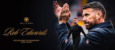 狼队正式任命米德尔斯堡主教练罗布·爱德华兹为新任主教练。