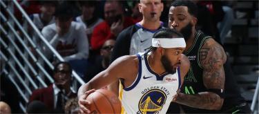 Steve Kerr praises Moses Moody's outstanding performance as he helps Warriors defeat Pelicans.