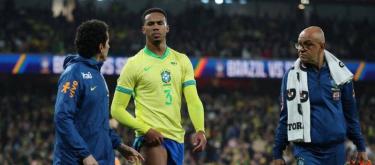 Arsenal's defensive linchpin Gabriel is likely to be sidelined for two months with a thigh injury.