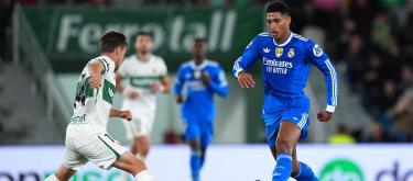 La Liga – Bellingham scores as Real Madrid draw 2-2 with Elche.