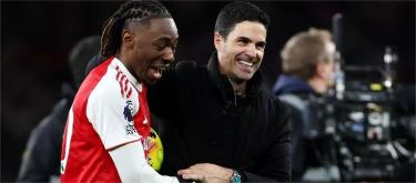 Arteta praised Arsenal for their positive mindset in fighting for every victory.