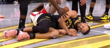 勇士球星库里右股四头肌受伤至少缺阵一周