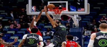 Randle's 28 points helped the Timberwolves rally to defeat the Pelicans 125-116.