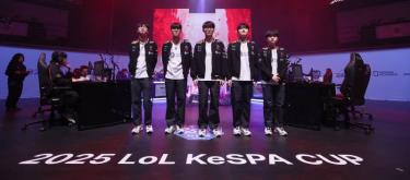五局鏖战登顶KeSPA Cup　T1首度捧杯开启新赛季