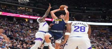 马尔卡宁27分仍难救主 掘金以135-112大胜爵士