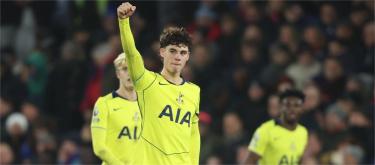Premier League – Archie Gray scores as Tottenham Hotspur beat Crystal Palace 1-0
