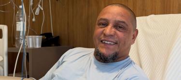 Former Real Madrid and Brazil legendary international left-wing back Roberto Carlos recovering well after undergoing heart surgery..