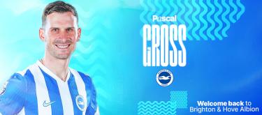 Borussia Dortmund's Germany international midfielder Pascal Groß rejoins Brighton & Hove Albion..