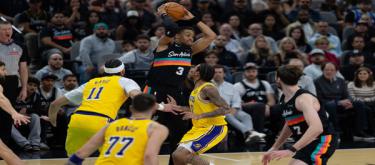 Doncic's 38 points weren't enough to save the Spurs from a 107-91 victory over the Lakers.