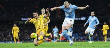 Premier League – Haaland scores penalty as Manchester City draw 1-1 with Brighton
