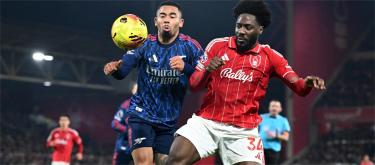 Premier League – Arsenal draw 0-0 with Nottingham Forest after missing a scoring opportunity.