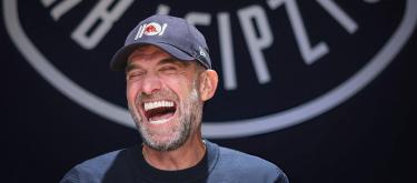 Jürgen Klopp sarcastically says "Real Madrid has been all talk and no action in constantly talking about wanting to hire him"..