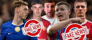 Fabrizio Romano refute rumours claiming that Cole Palmer and Adam Wharton would be transferring to Manchester United and Liverpool respectively..