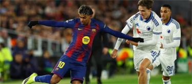 Champions League – Yamar scores as Barcelona defeat Copenhagen 4-1