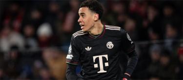 欧冠联赛——穆西亚拉破门　拜仁慕尼黑2比1击败埃因霍温