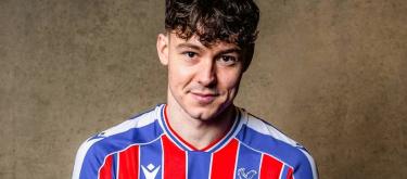 Crystal Palace set a new club transfer fee record by signing Norwegian striker Larsson.