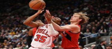 Ingram scored 33 points as the Raptors defeated the Bulls 123-107.