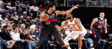 詹金斯18分领衔 活塞以118-80轻取尼克斯