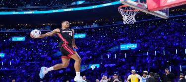 凯沙·约翰逊夺扣篮大赛冠军 险胜卡特·布莱恩特