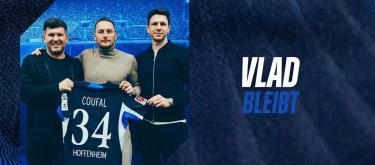 Hoffenheim completes contract extension with Czech international defender Vladimír Coufal..