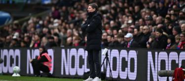 Oliver Glasner admitted he wasn't entirely satisfied with the result, but the team had to accept the facts.