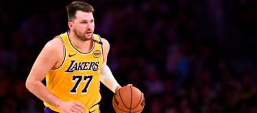 Luka Doncic has accumulated 16 technical fouls and is suspended, meaning he will miss the Lakers' home game against the Wizards.