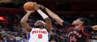 Durant's 31 points and the Pistons' offensive onslaught led to a 127-116 victory over the Raptors.