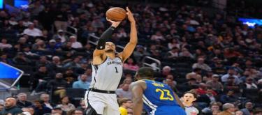 Wimbledon and Yama scored 41 points, giving the Spurs a 127-113 victory over the Warriors.