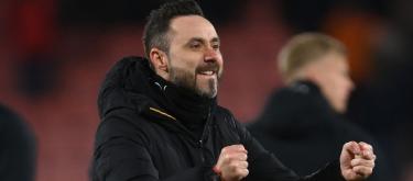 Inspiring players' abilities and confidence, De Zerbi looks forward to standing with Tottenham.