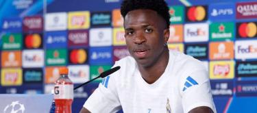 Vinicius Jr. revealed his desire to stay at Real Madrid long-term ahead of the Champions League match.