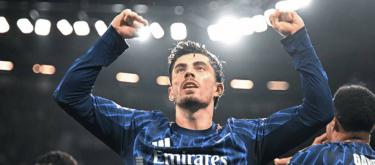 Havertz scored the winning goal to secure the victory for his team, and afterwards praised Martinelli and Raya.