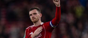 Andy Robertson to leave Liverpool at the end of the season..