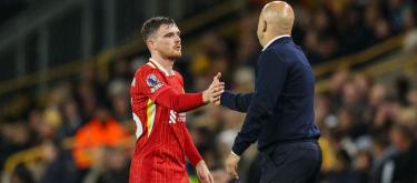 性情幽默又友善　斯洛特称赞罗伯逊是一名很棒的人及球员