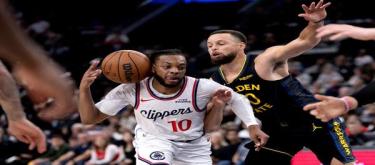 库里24分仍难救主 快船以115-110险胜勇士