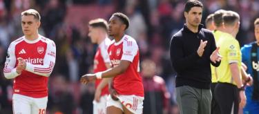 Arteta encouraged Arsenal to use their losses to bounce back.